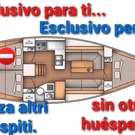Bådhotel Velero Jaws Evasion Valencia